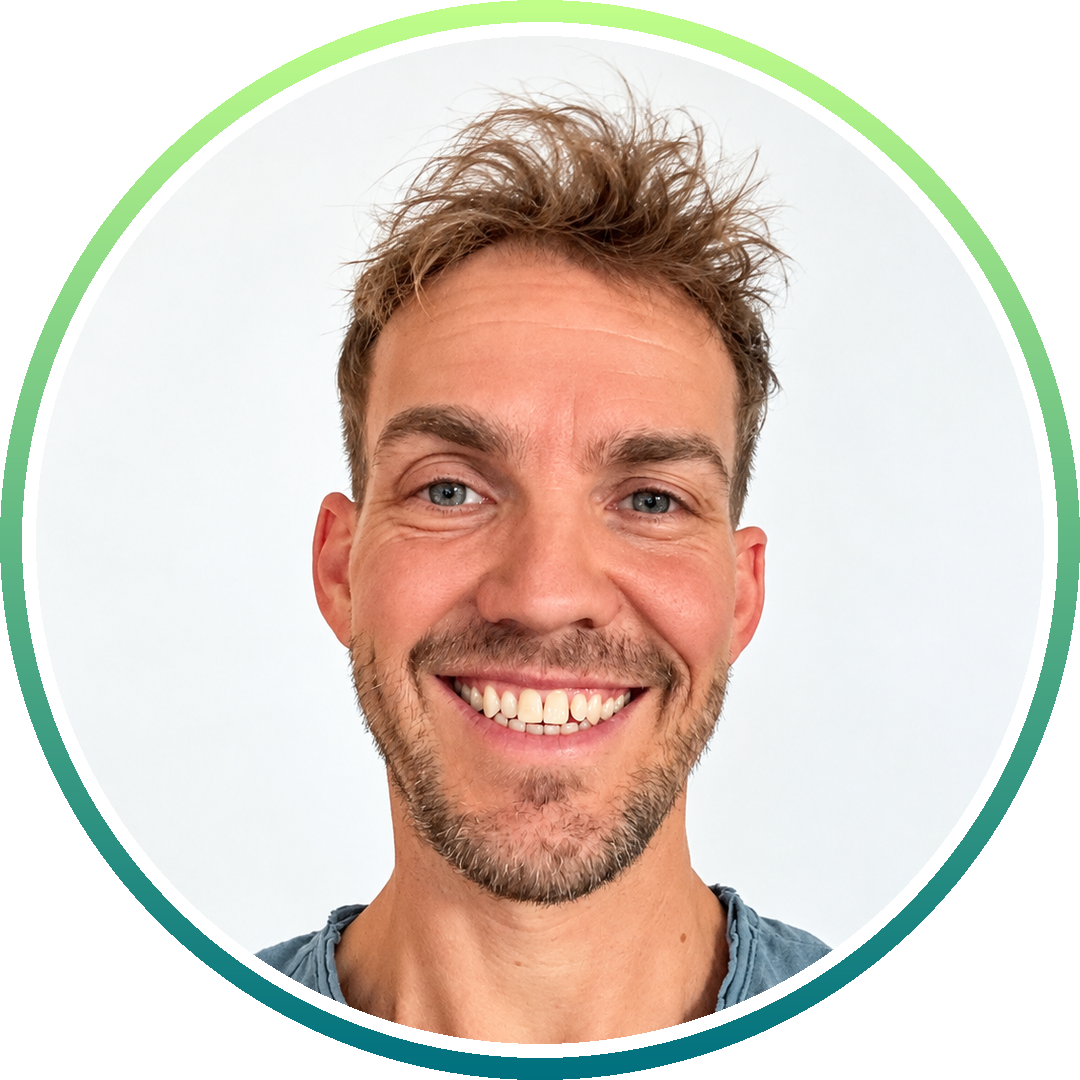 Sebastian, Gastgeber des kostenlosen Webinars